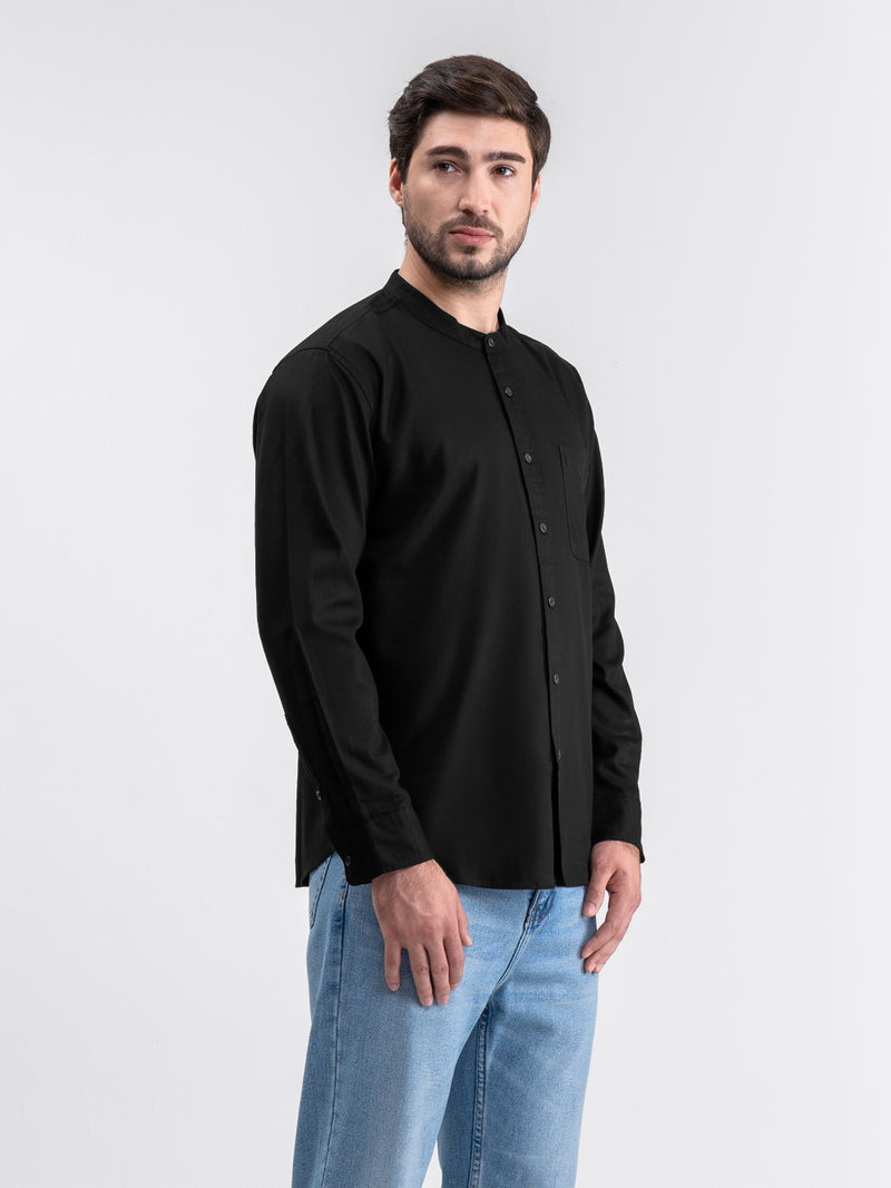 Orient Long Shirt Black