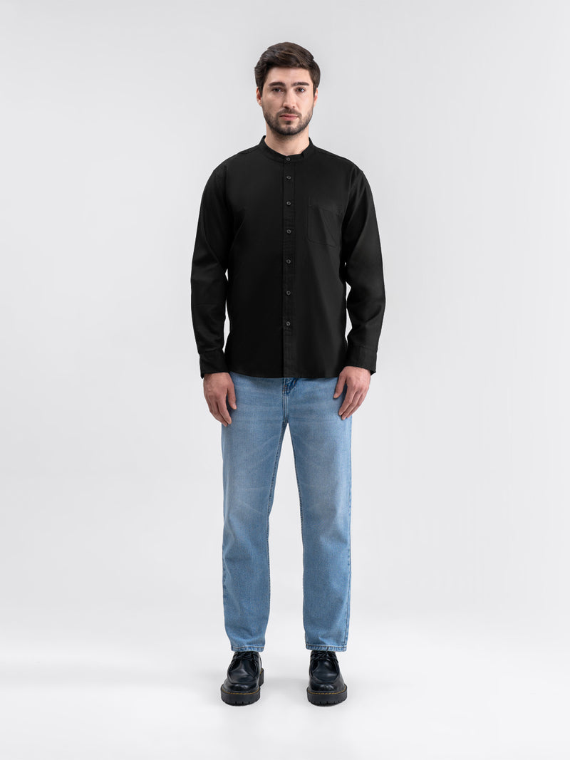 Orient Long Shirt Black