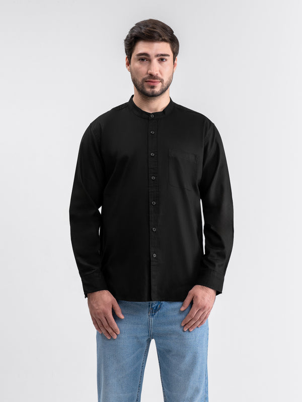 Orient Long Shirt Black