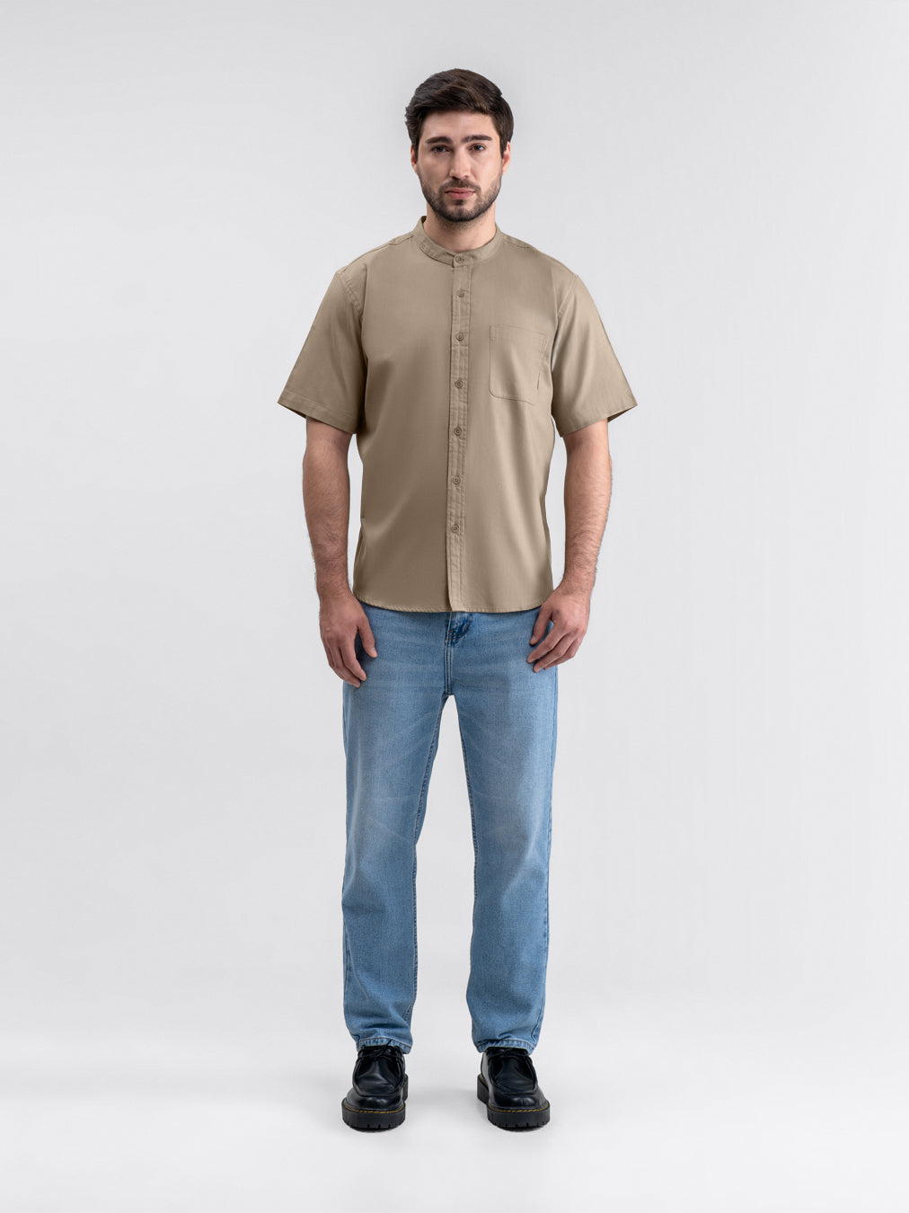 Orient Short Shirt Beige