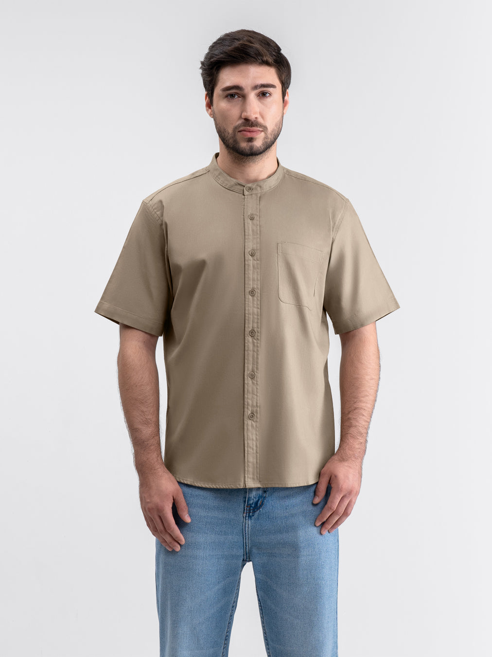 Orient Short Shirt Beige