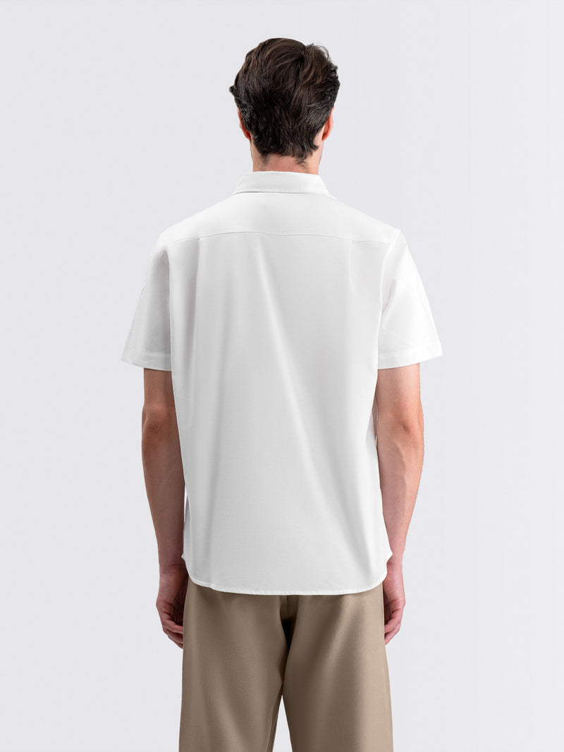 Oxford Short Shirt White