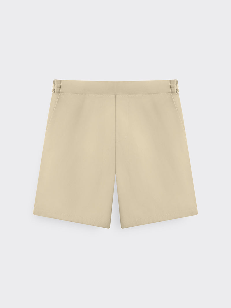 Tapered Flex Shorts Beige