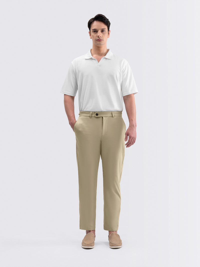 Feather Chino Pants Beige