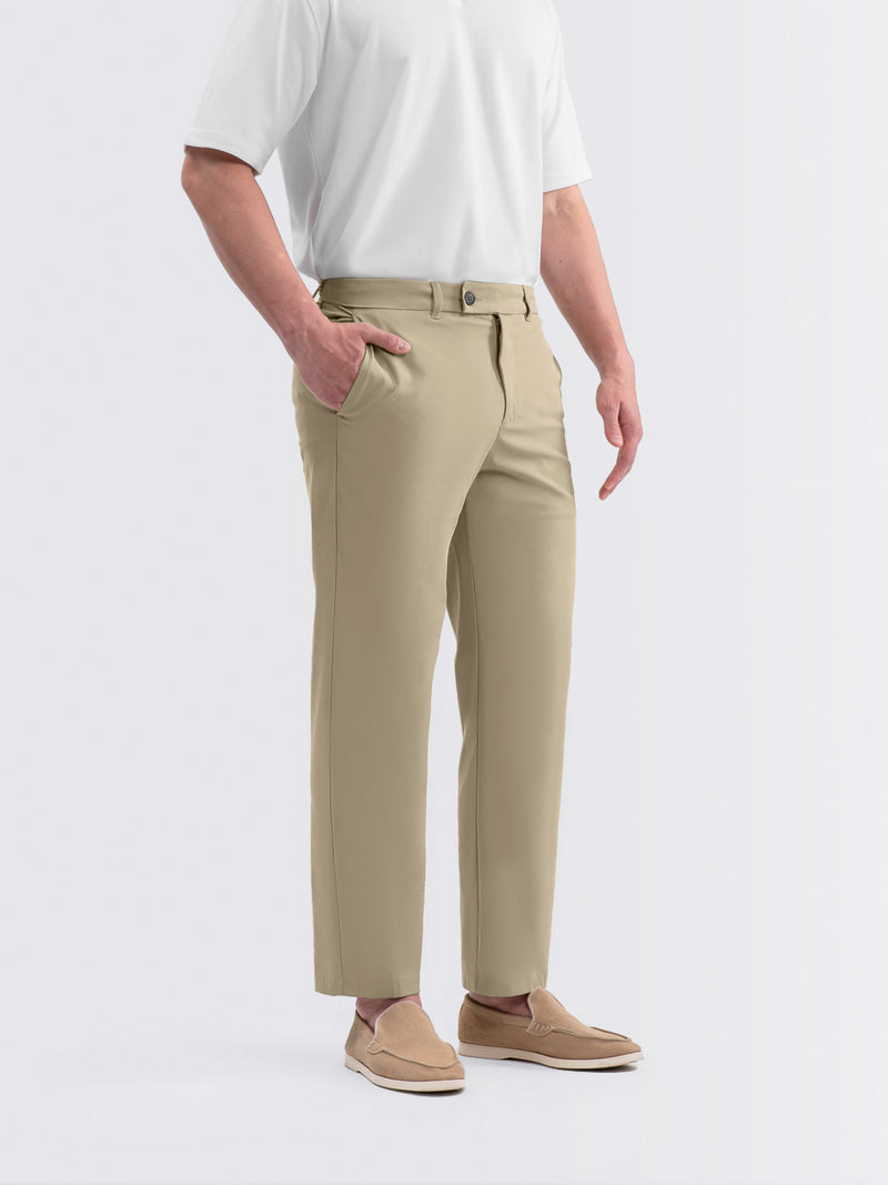 Feather Chino Pants Beige