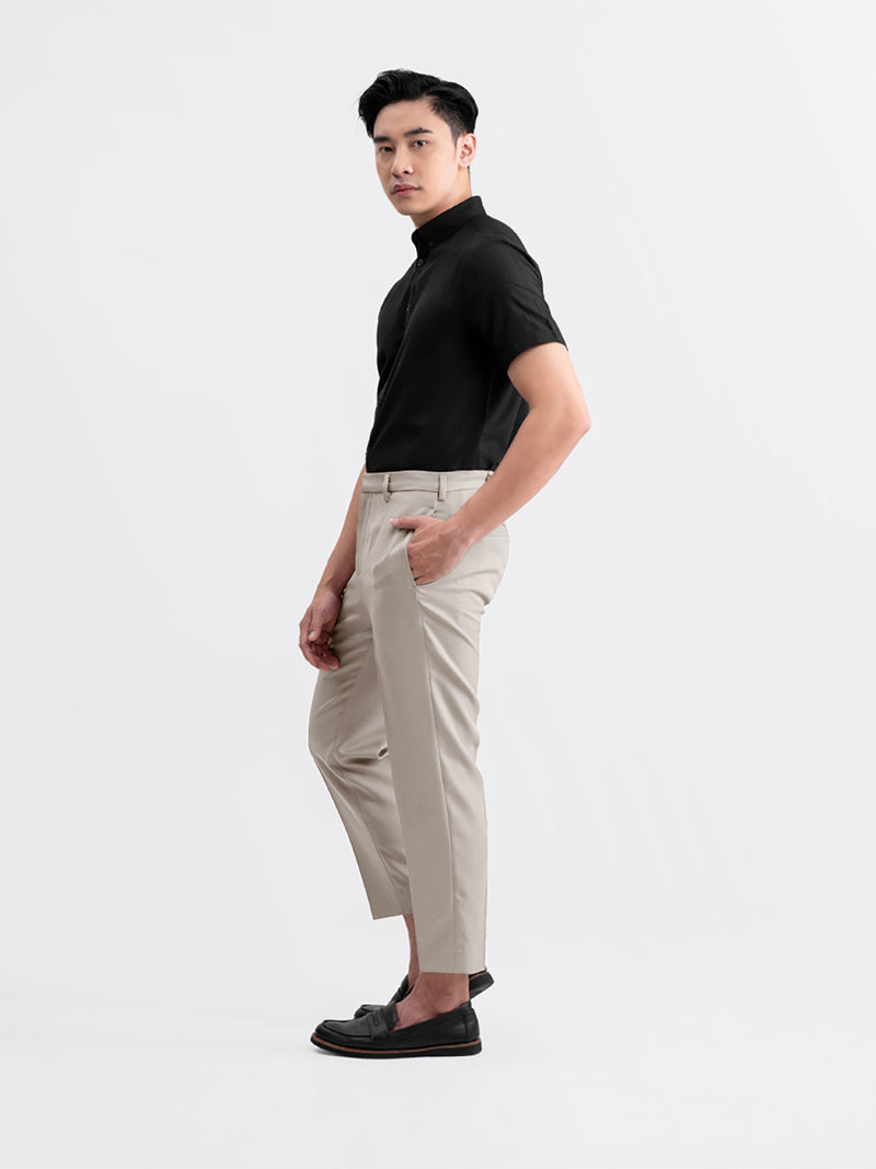 Tailor Ankle Pants Light Cream