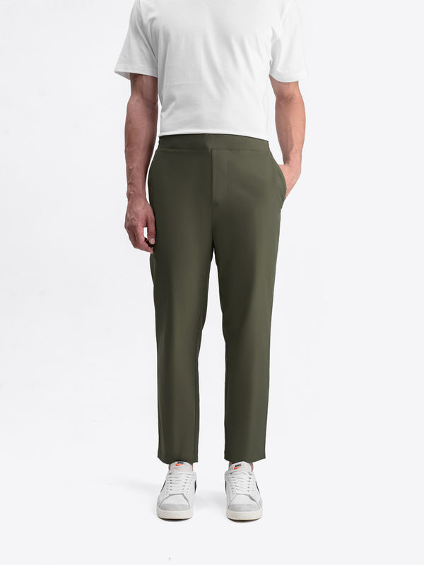 Tapered Flex Pants Dark Olive