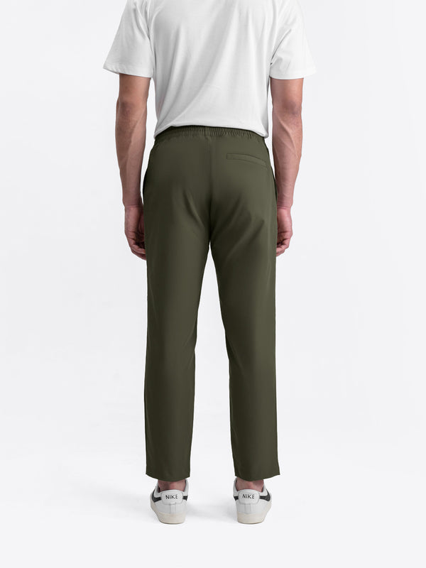 Tapered Flex Pants Dark Olive