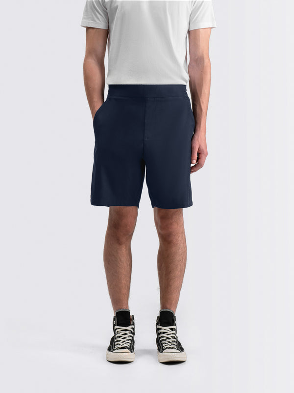 Tapered Flex Shorts Navy