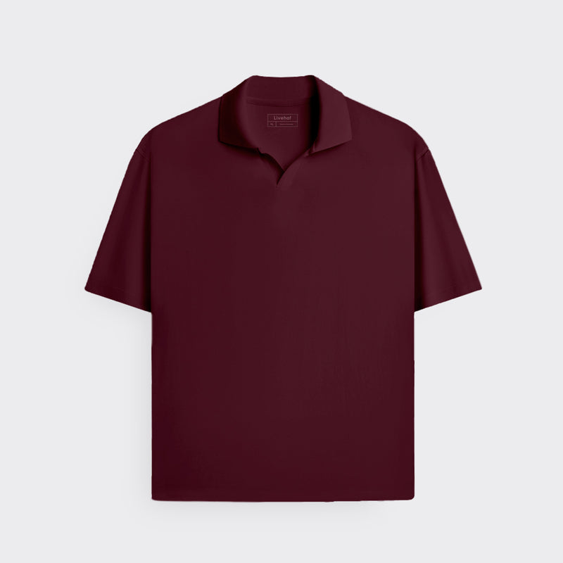 Suave Polo Shirt Wine