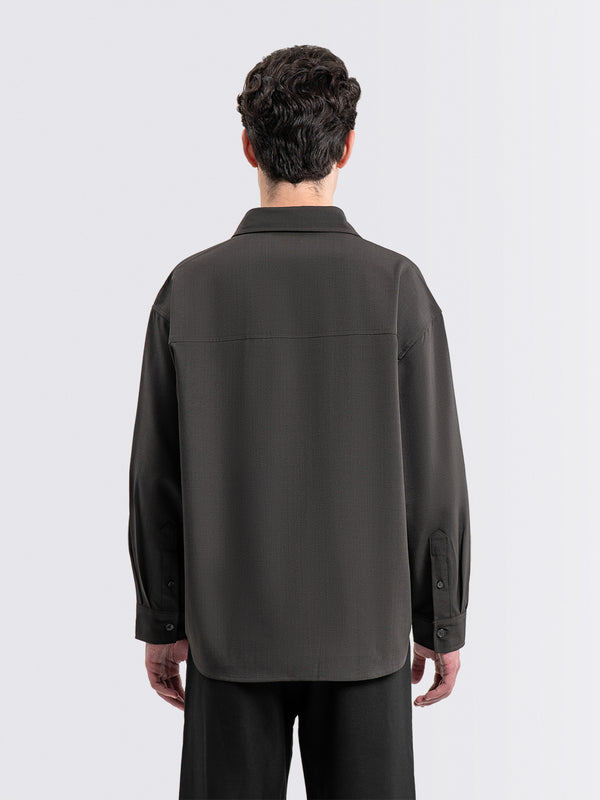 Barron Long Shirt Charcoal