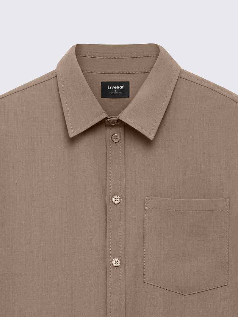 Barron Long Shirt Coffee