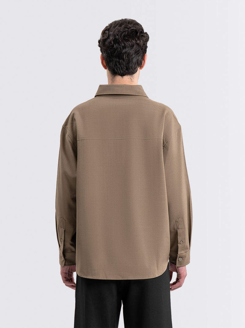 Barron Long Shirt Coffee