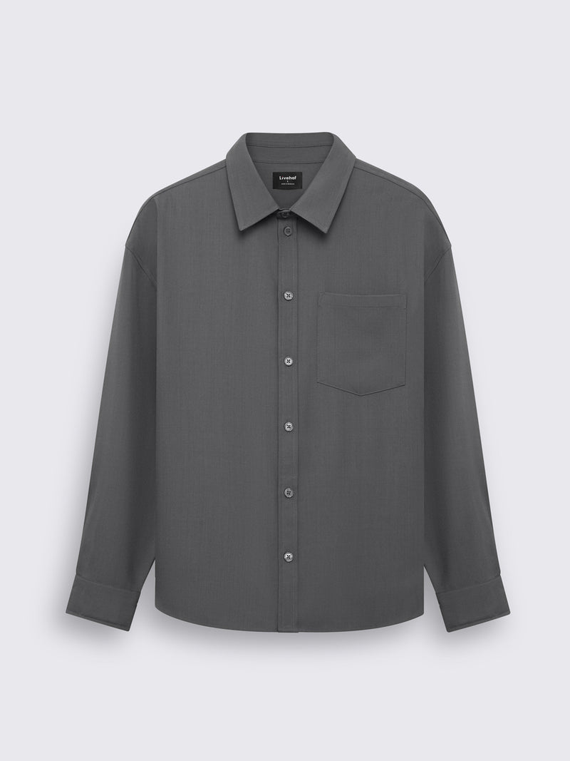 Barron Long Shirt Dark Gray
