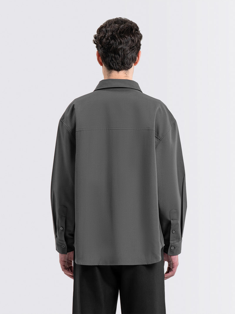 Barron Long Shirt Dark Gray