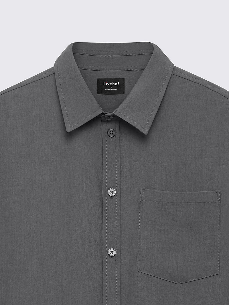 Barron Long Shirt Dark Gray