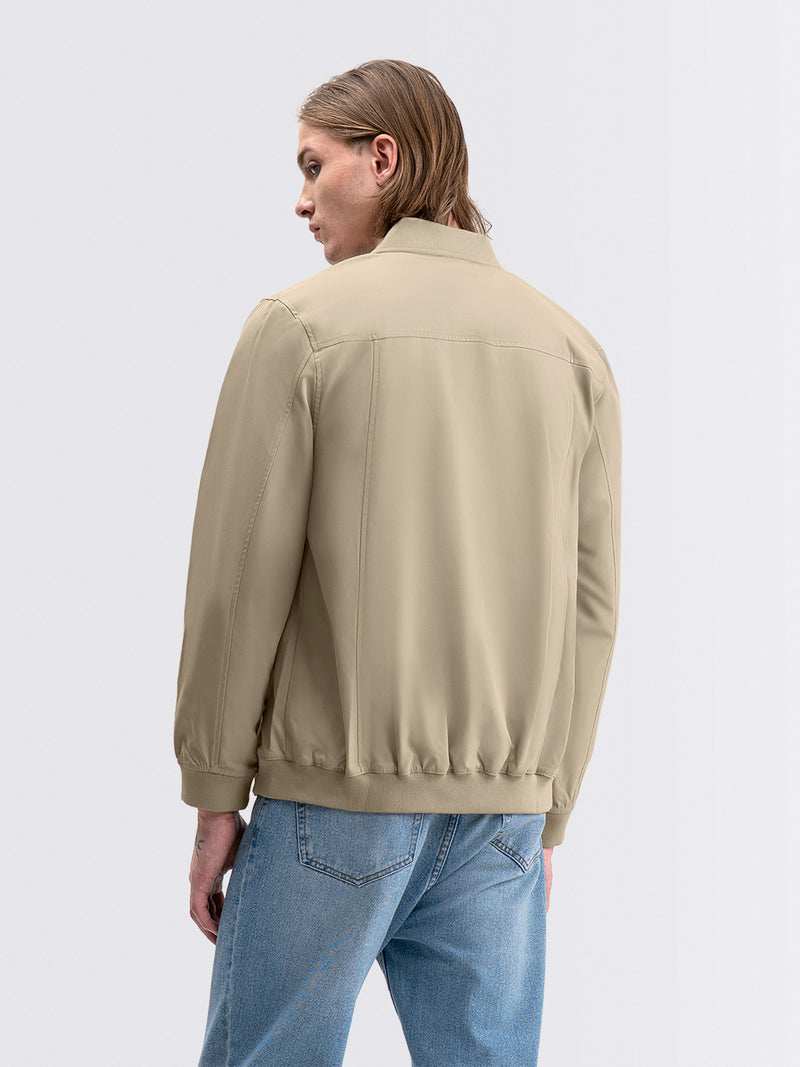 Bomber Shin Jacket Beige