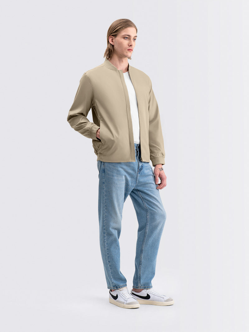 Bomber Shin Jacket Beige