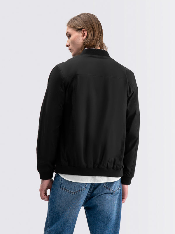 Bomber Shin Jacket Black