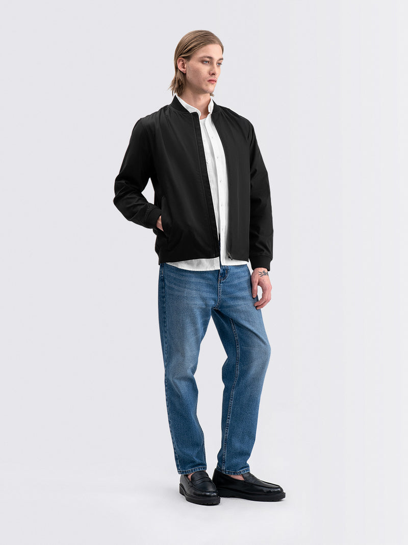 Bomber Shin Jacket Black