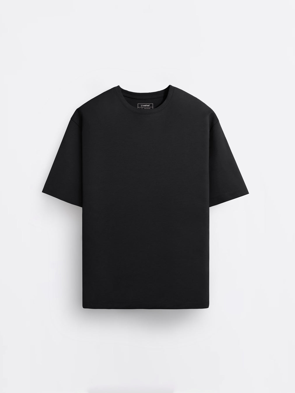 Boxy Ease Tee Black