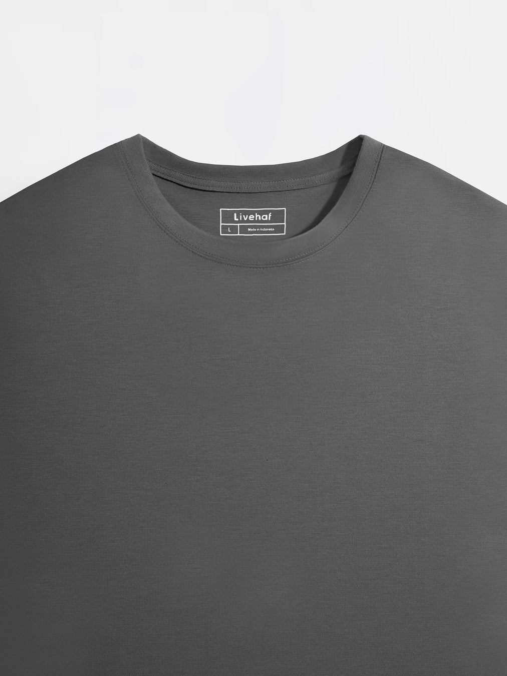 Boxy Ease Tee Gray