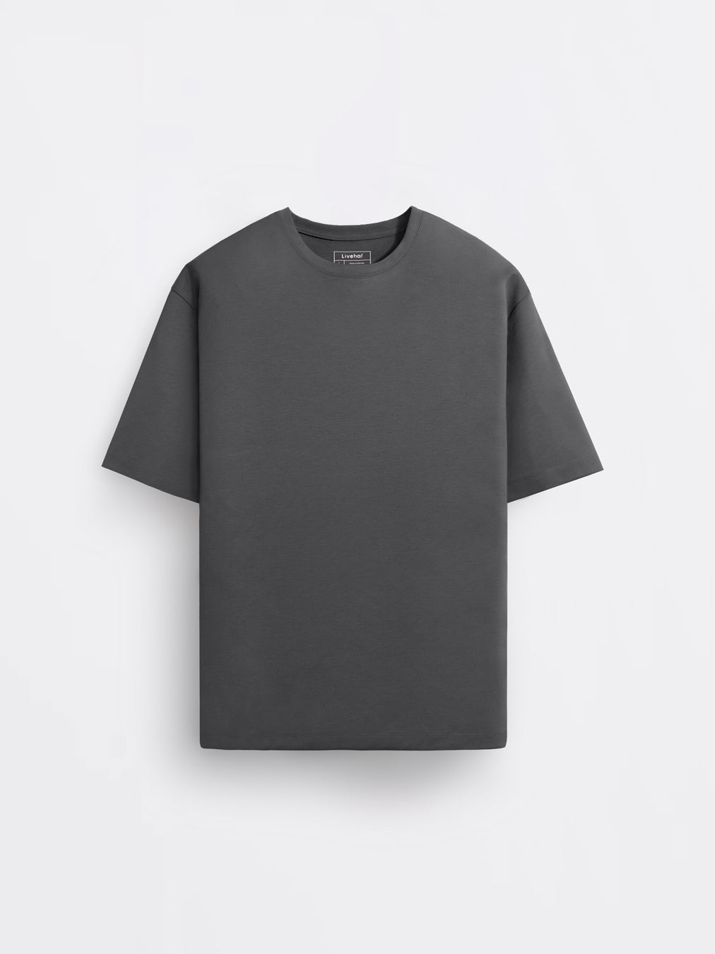 Boxy Ease Tee Gray