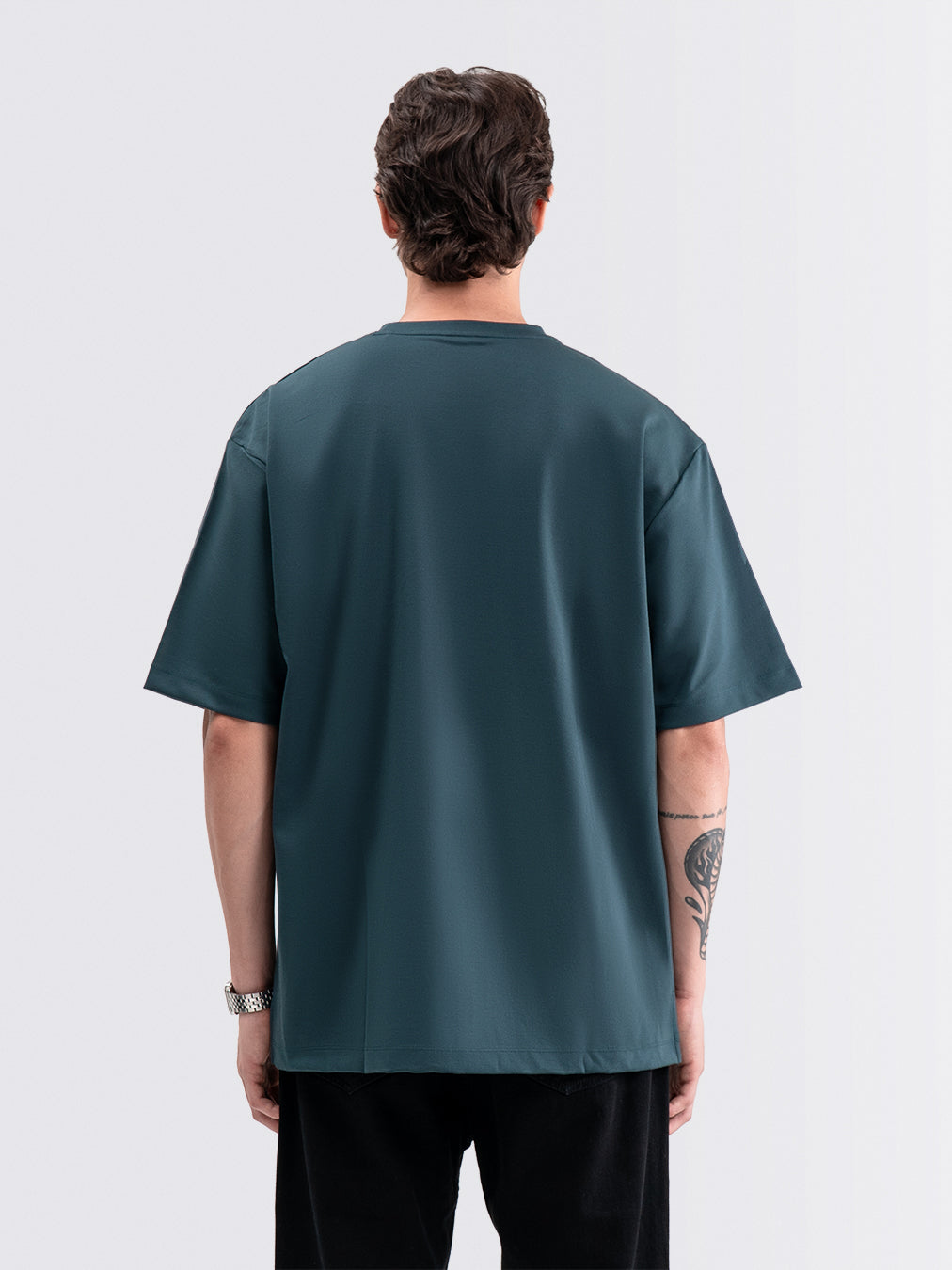 Boxy Ease Tee Deep Teal