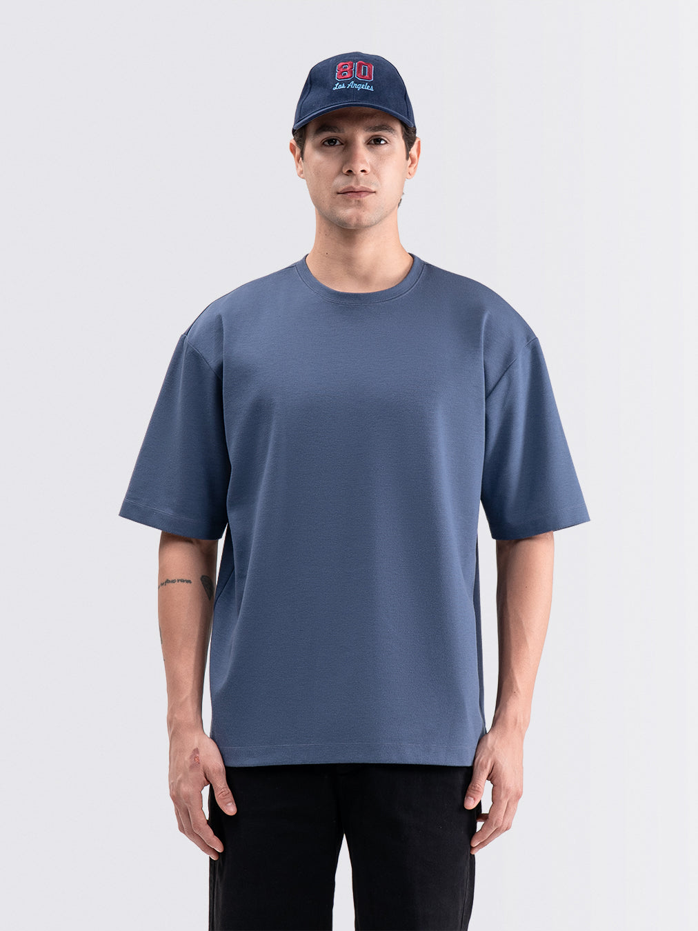 Boxy Ease Tee Denim