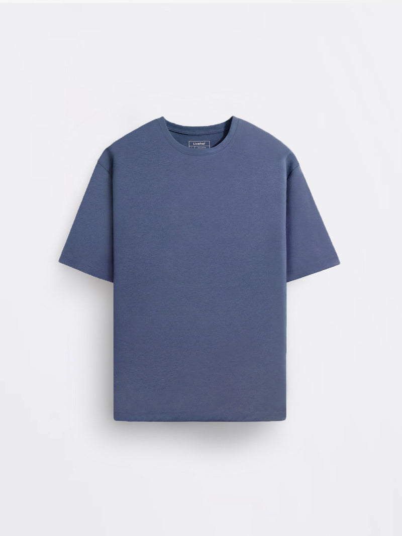 Boxy Ease Tee Denim