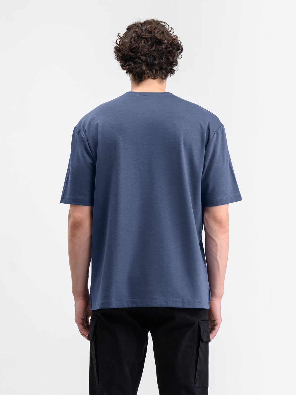 Boxy Ease Tee Denim