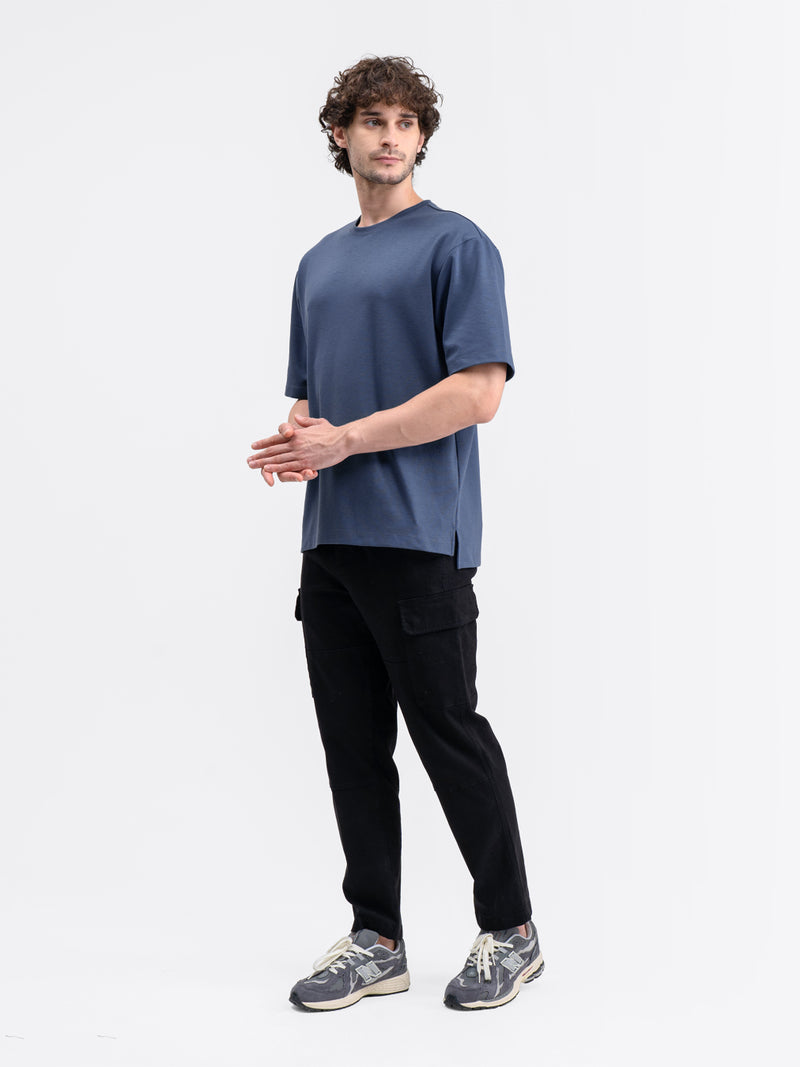 Boxy Ease Tee Denim