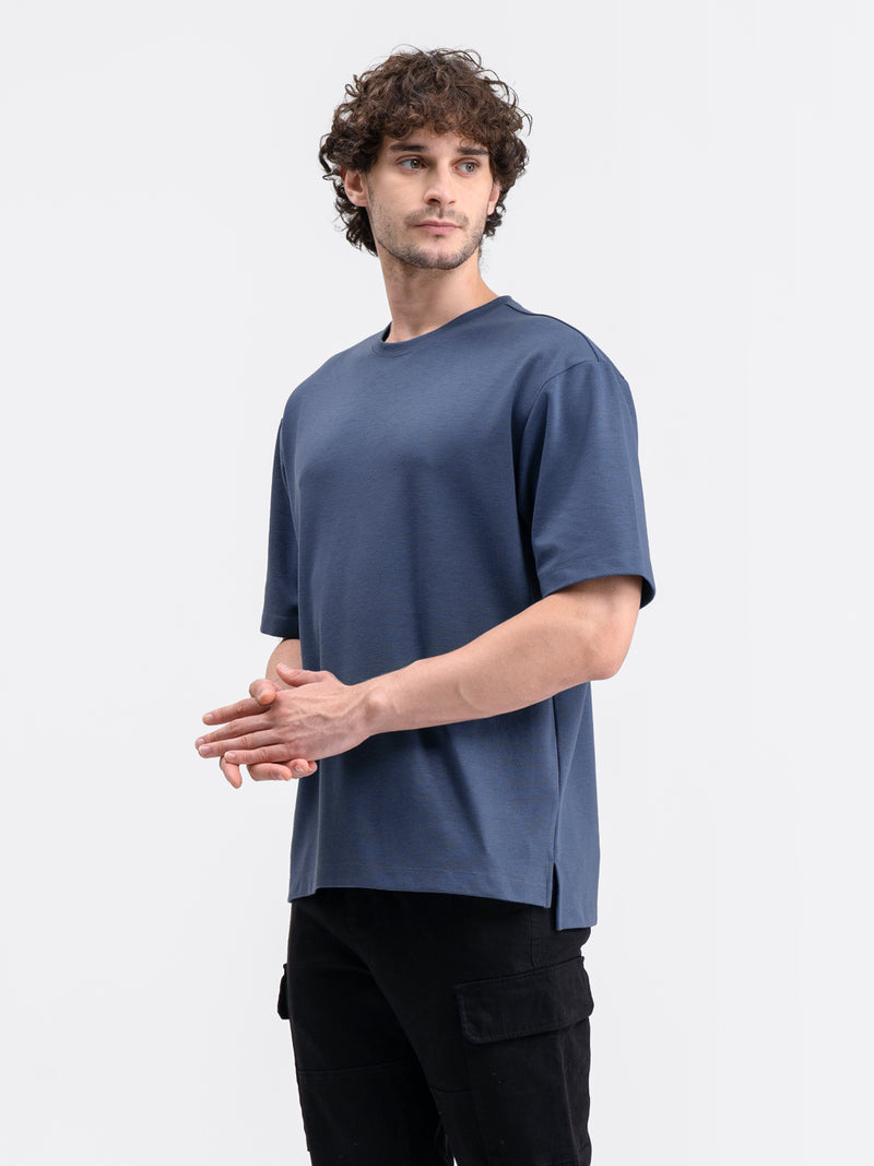 Boxy Ease Tee Denim