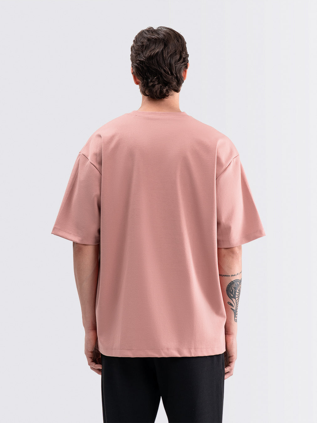 Boxy Ease Tee Dusty Pink