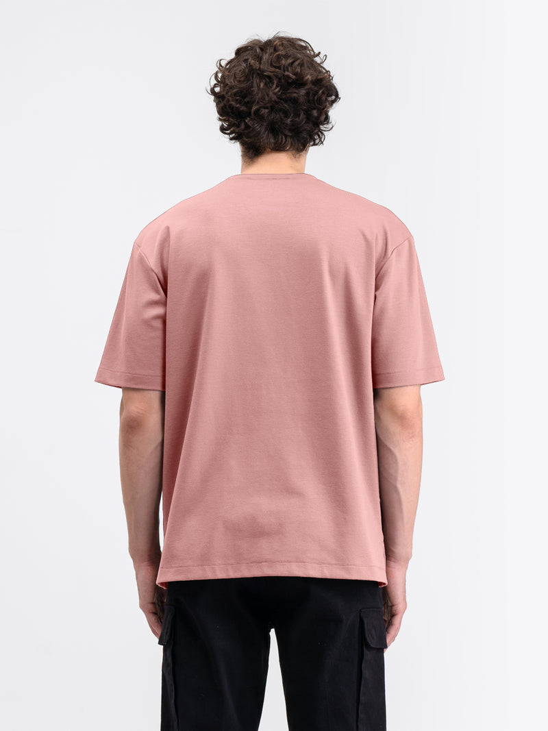 Boxy Ease Tee Dusty Pink