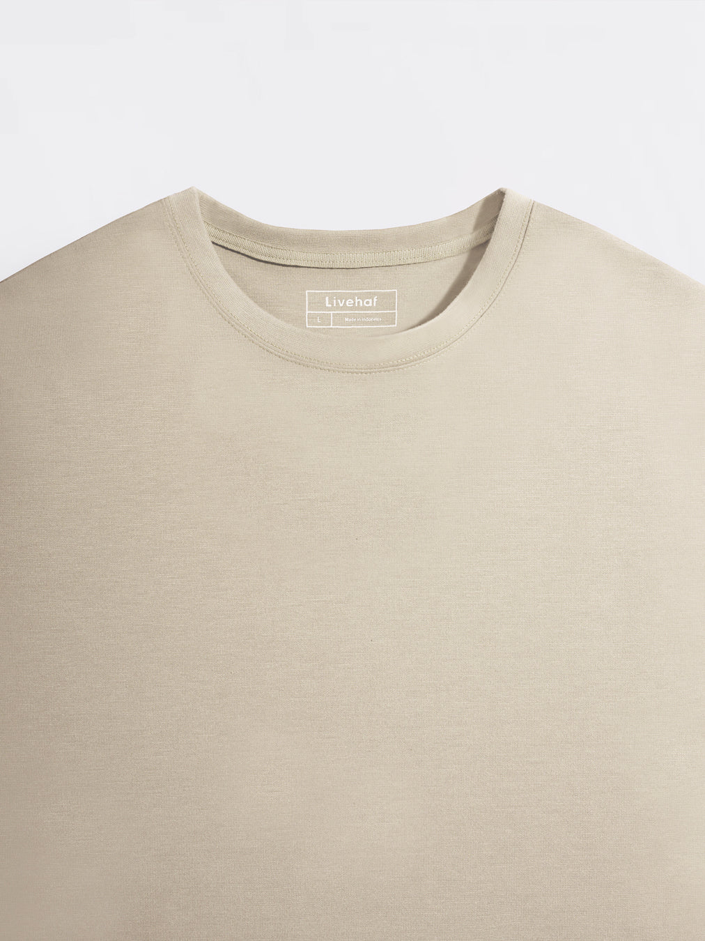 Boxy Ease Tee Latte