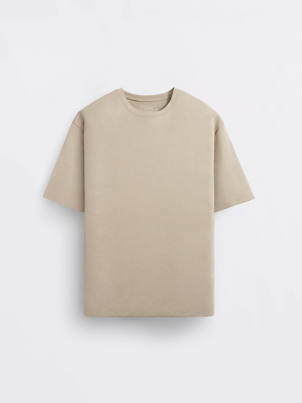 Boxy Ease Tee Latte