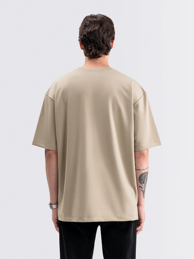 Boxy Ease Tee Latte