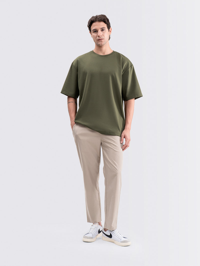 Boxy Ease Tee Olive