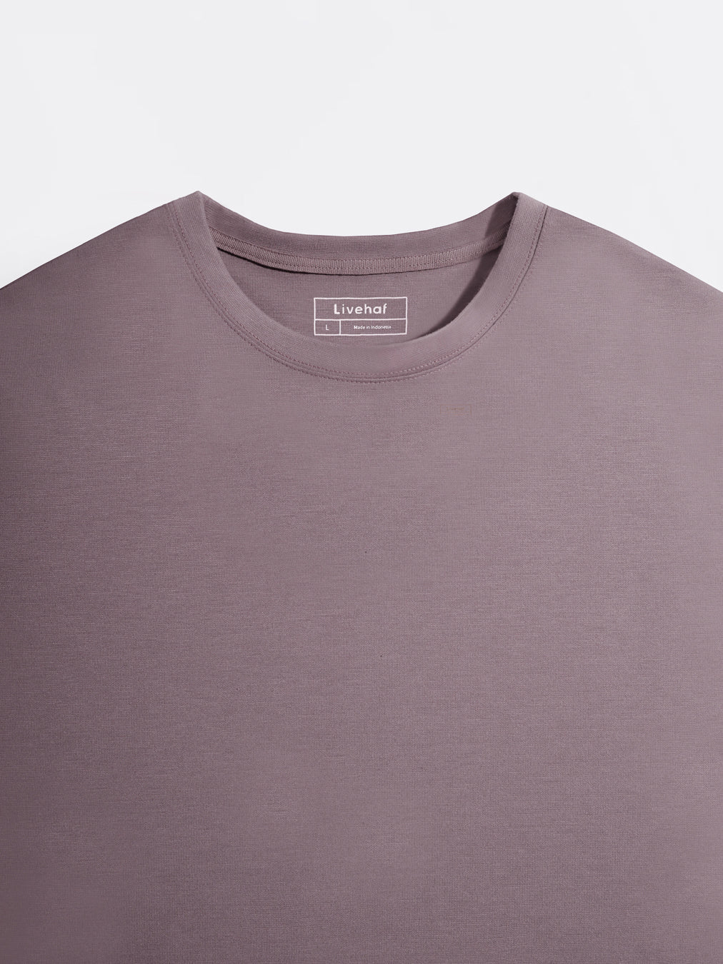 Boxy Ease Tee Plum