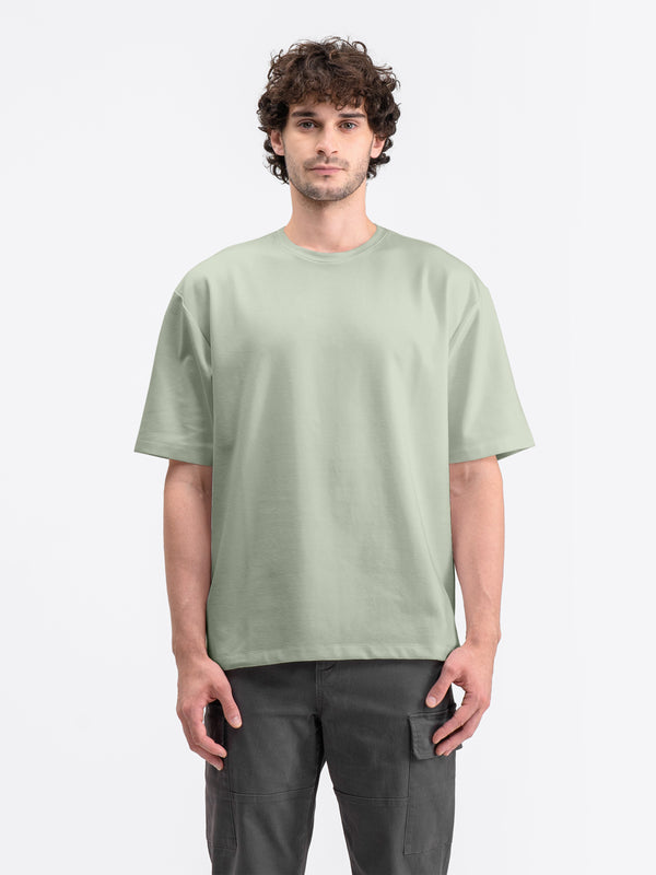 Boxy Ease Tee Sage