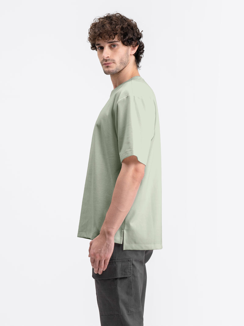 Boxy Ease Tee Sage