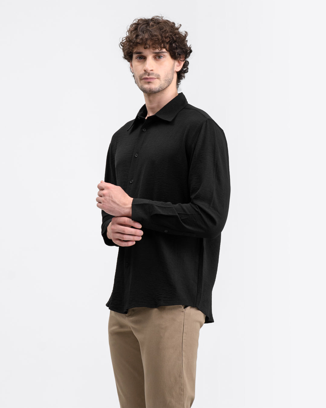 Breezy Long Shirt Black