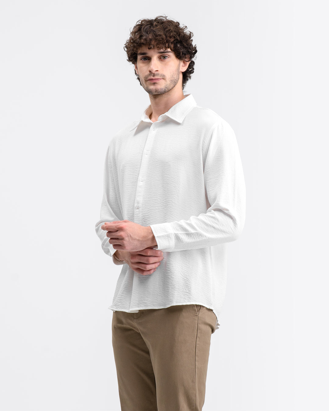 Breezy Long Shirt White