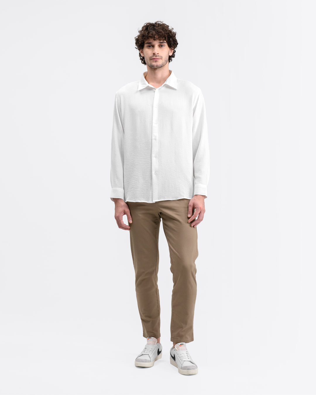 Breezy Long Shirt White