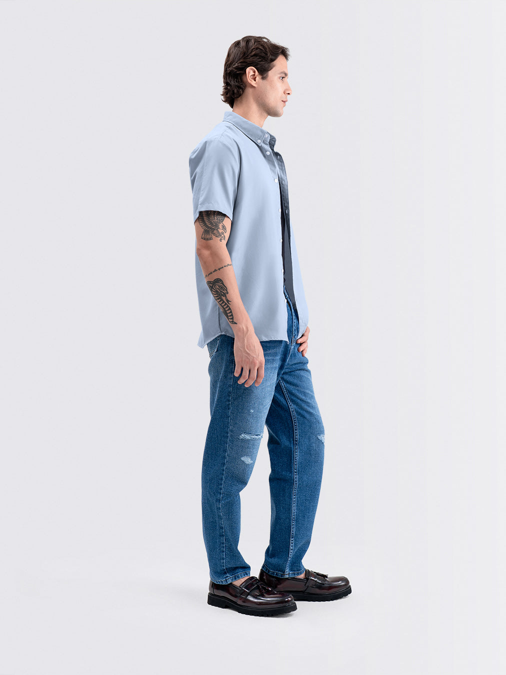 Bukem SS Popal Sky Blue