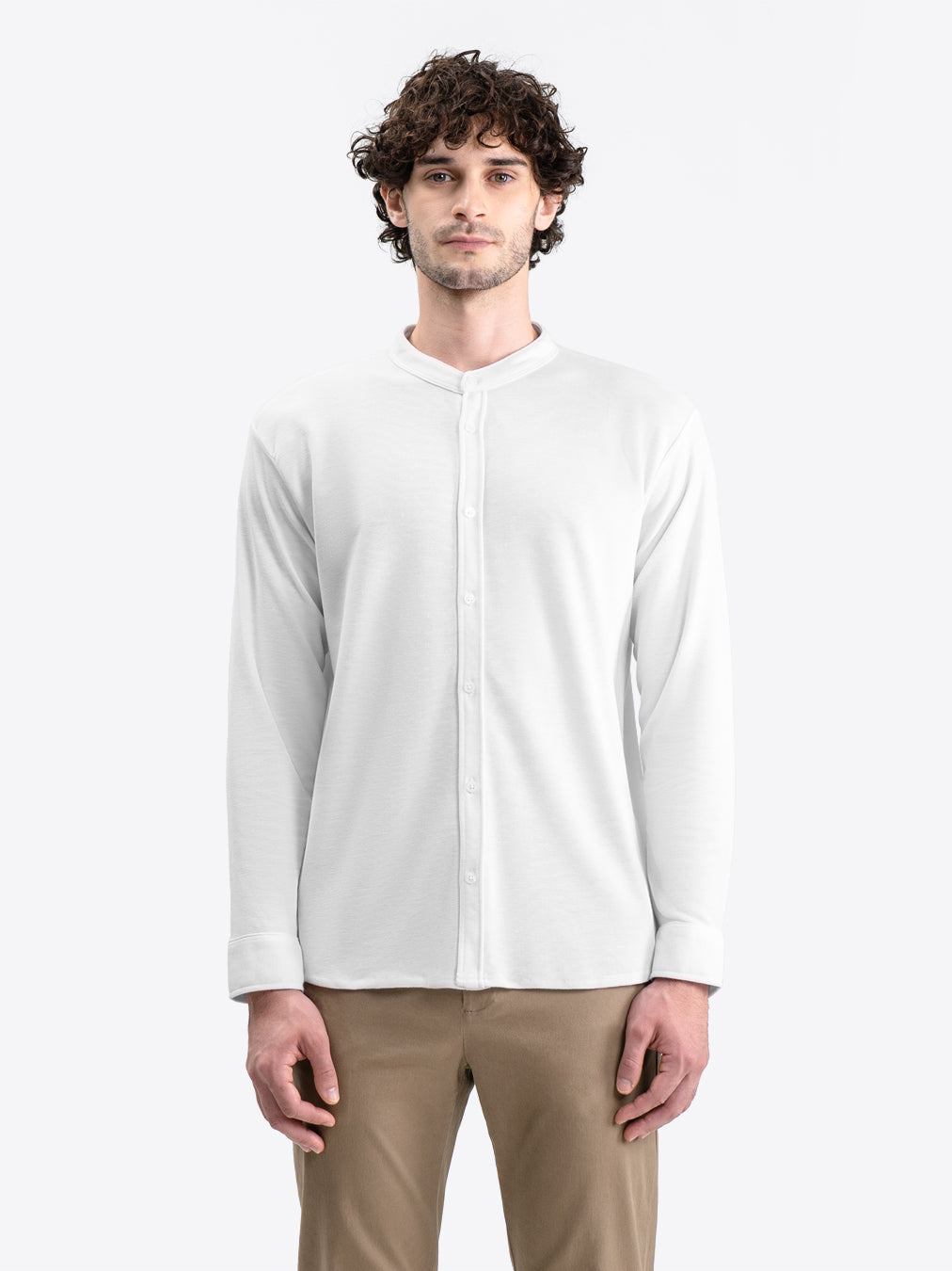 Ciangi Long Shirt White