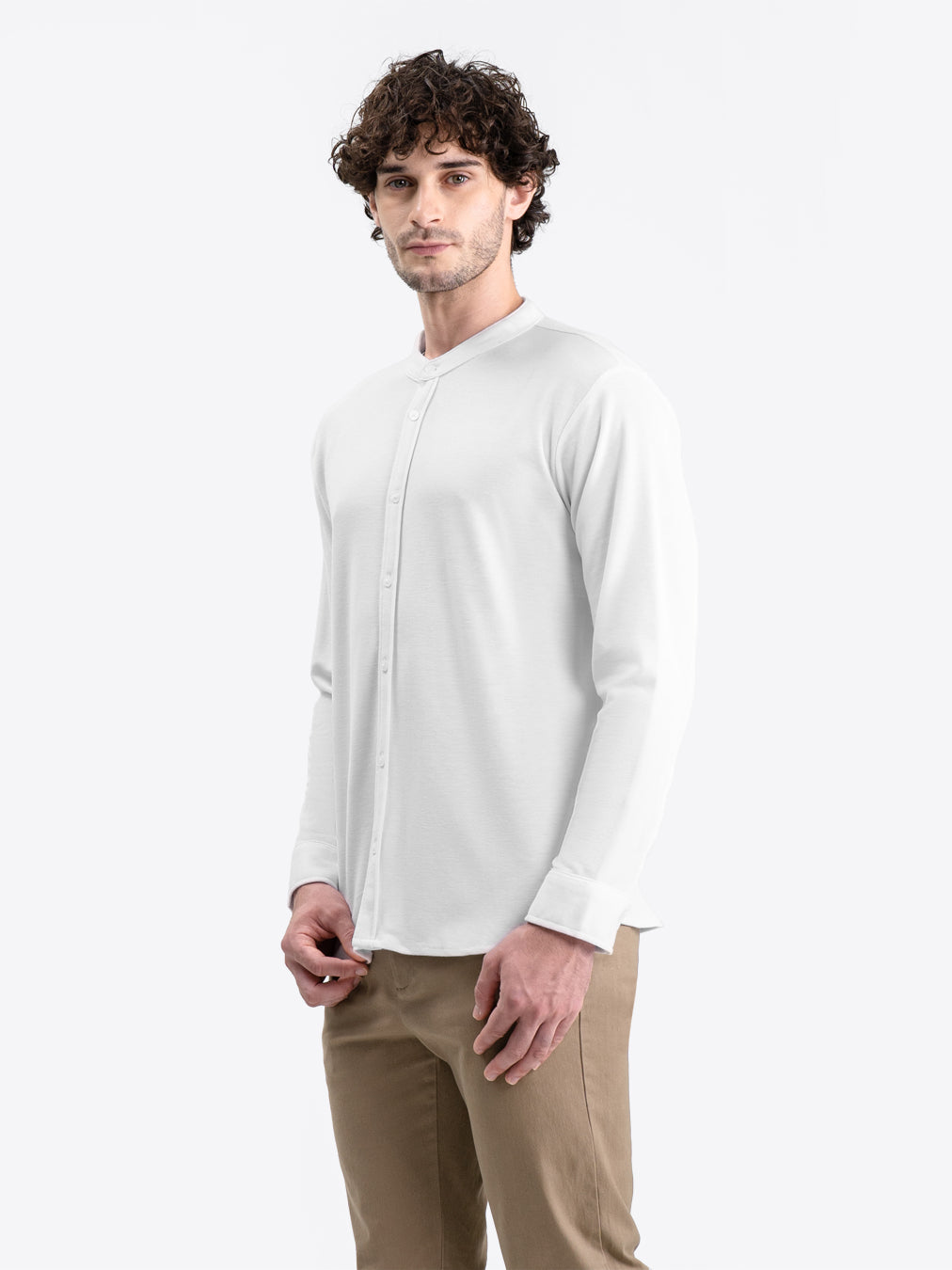 Ciangi Long Shirt White