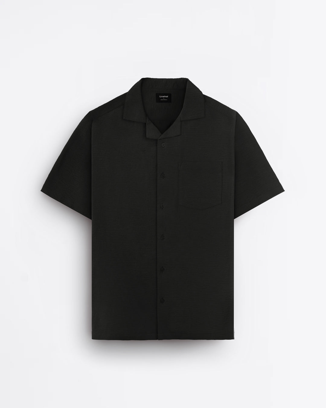 Cuban Short Shirt Black