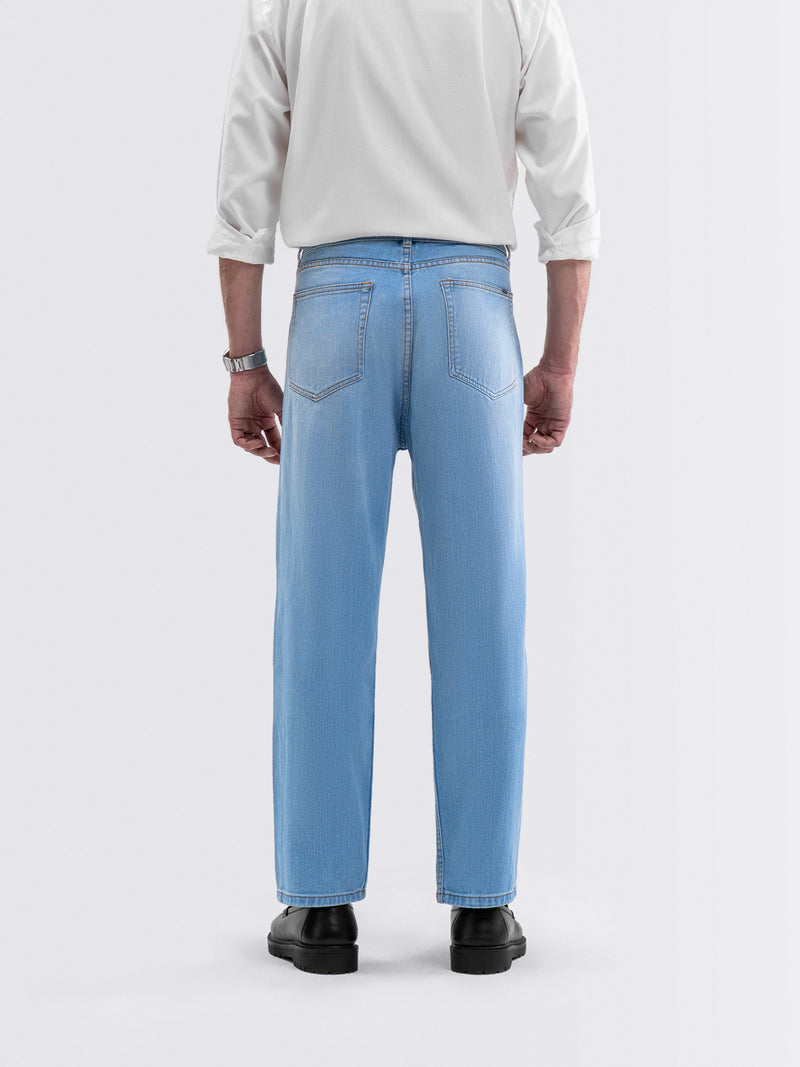 Destroy Wash Jeans Light Blue